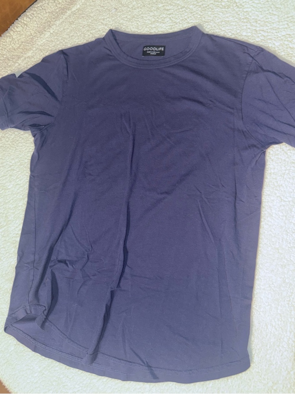 Goodlife Men’s Medium Crew Neck T-Shirt - Navy